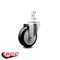 Service Caster 4 Inch Black Polyurethane Wheel Swivel 7/8 Inch Square Stem Caster SCC SCC-SQ20S414-PPUB-BLK-78 - alternate 4